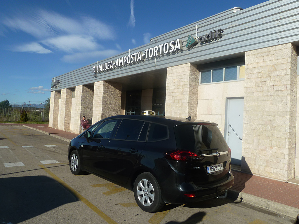 Taxi l'Aldea - Estación de Renfe l'Aldea - Amposta - Tortosa - Taxi Aeropuerto